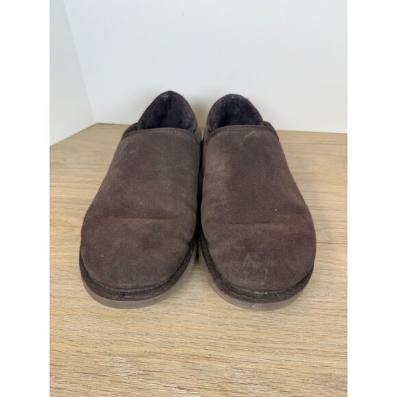 UGG Men's Kenton Size 7 Brown Slippers Slip On Casual Round Toe - Picture 2 of 8
